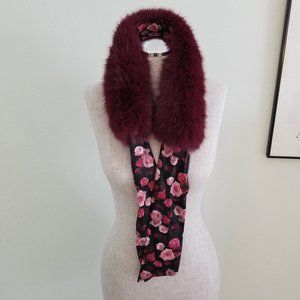 WHBM Faux Fur Scarf